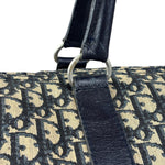 Christian Dior Vintage Navy Blue Trotter Boston Handbag