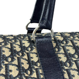 Christian Dior Vintage Navy Blue Trotter Boston Handbag
