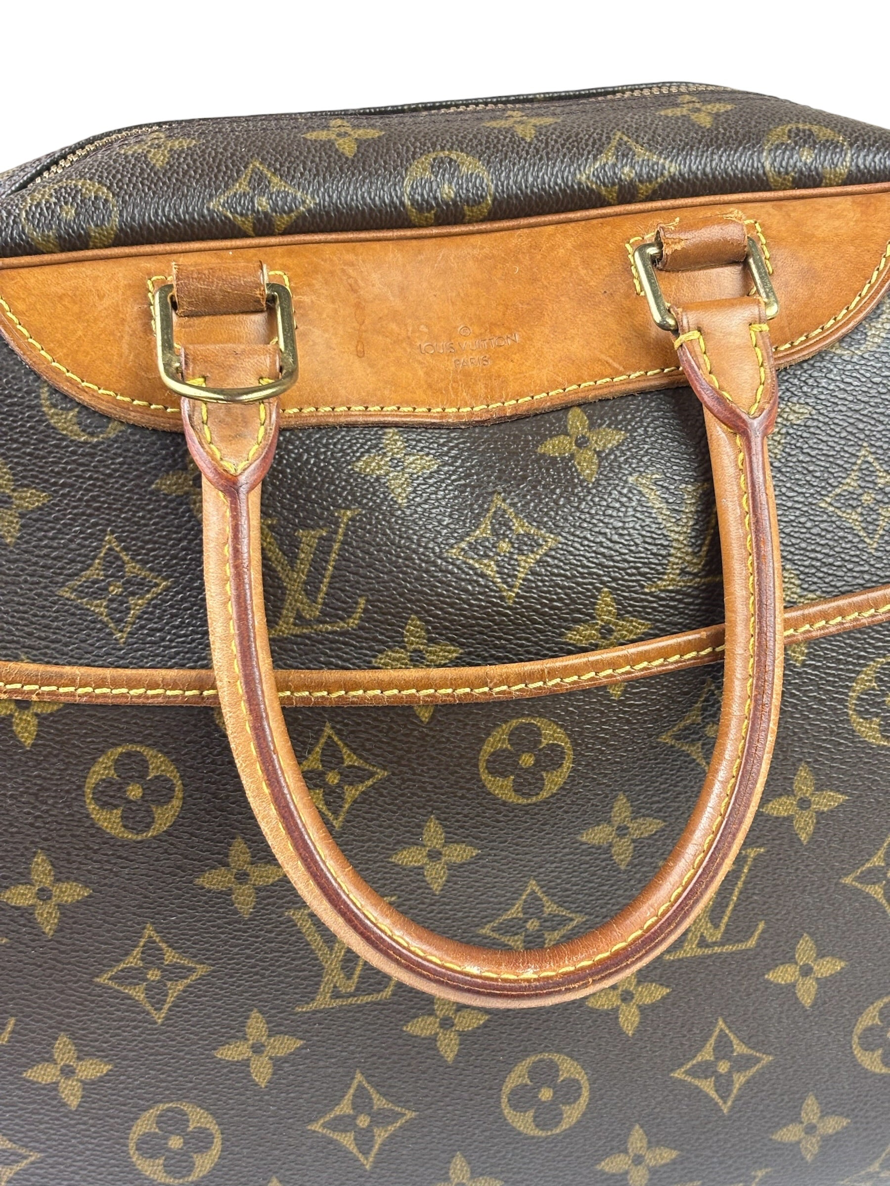 Louis Vuitton Monogram Deauville Handbag MM