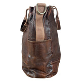 Campomaggi Dark Brown Leather 2 Way Tote
