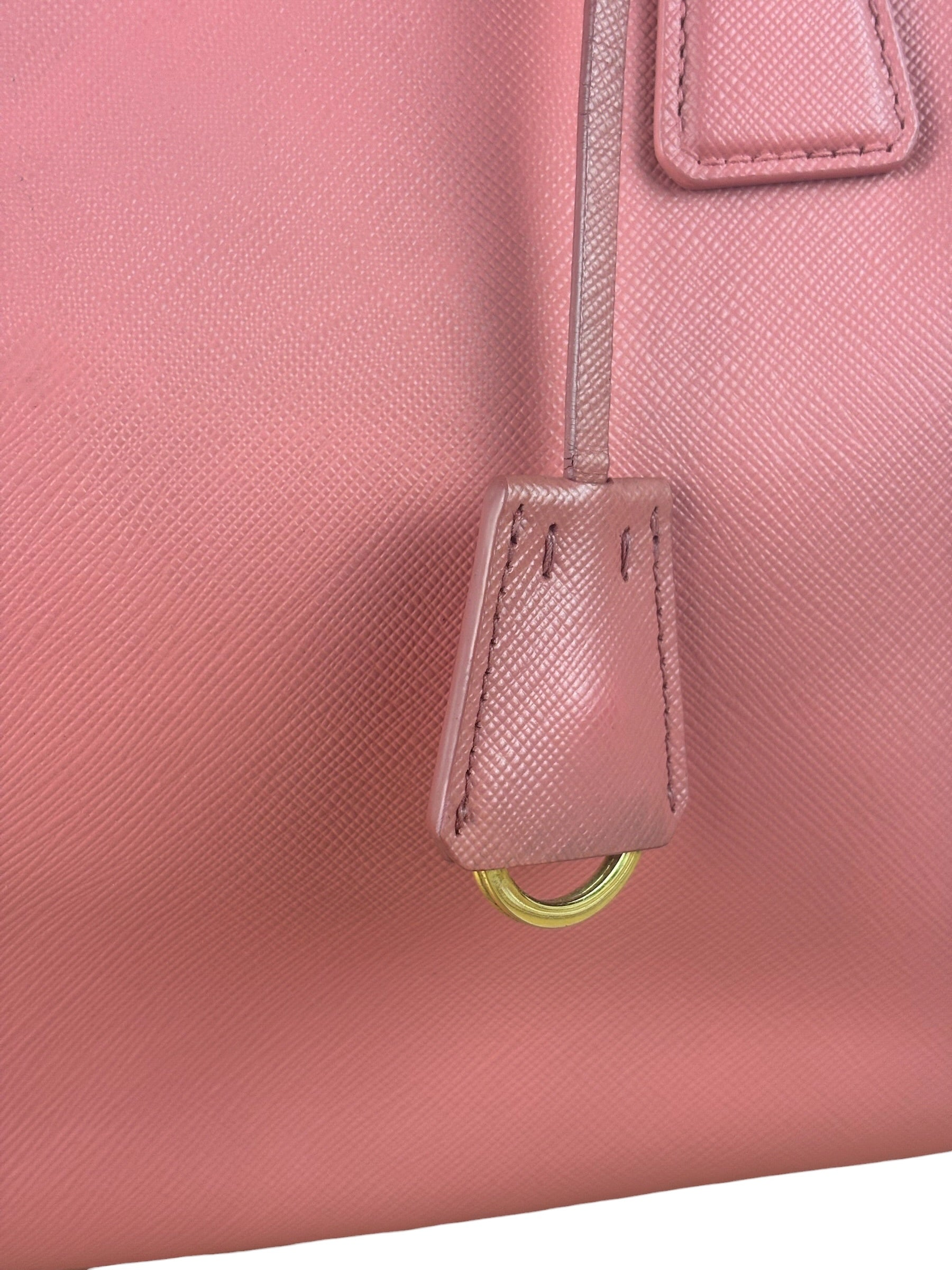 Prada Pink Galleria Saffiano Leather Tote