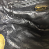 Loewe Gold Leather Anagram Shoulder Bag