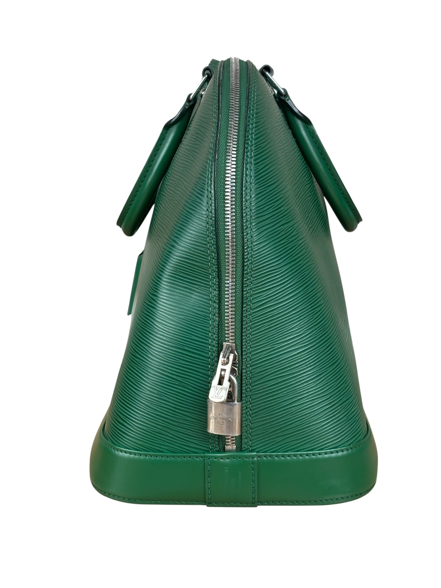 Louis Vuitton Green Epi Alma GM
