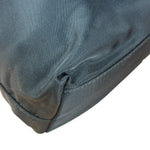 Prada Vintage Black Nylon Shoulder Tote