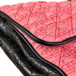 Louis Vuitton Limited Edition Bunny Pink Leather Monogram Coquette Clutch