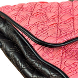 Louis Vuitton Limited Edition Bunny Pink Leather Monogram Coquette Clutch