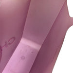 Chanel Purple Jelly Rubber Small Tote Bag Early 2000's