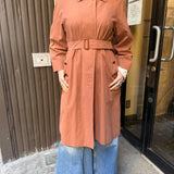Burberry Vintage Light Mauve Trench Coat