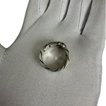 Gucci GG Interlocking Silver Ring 925