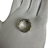 Gucci GG Interlocking Silver Ring 925