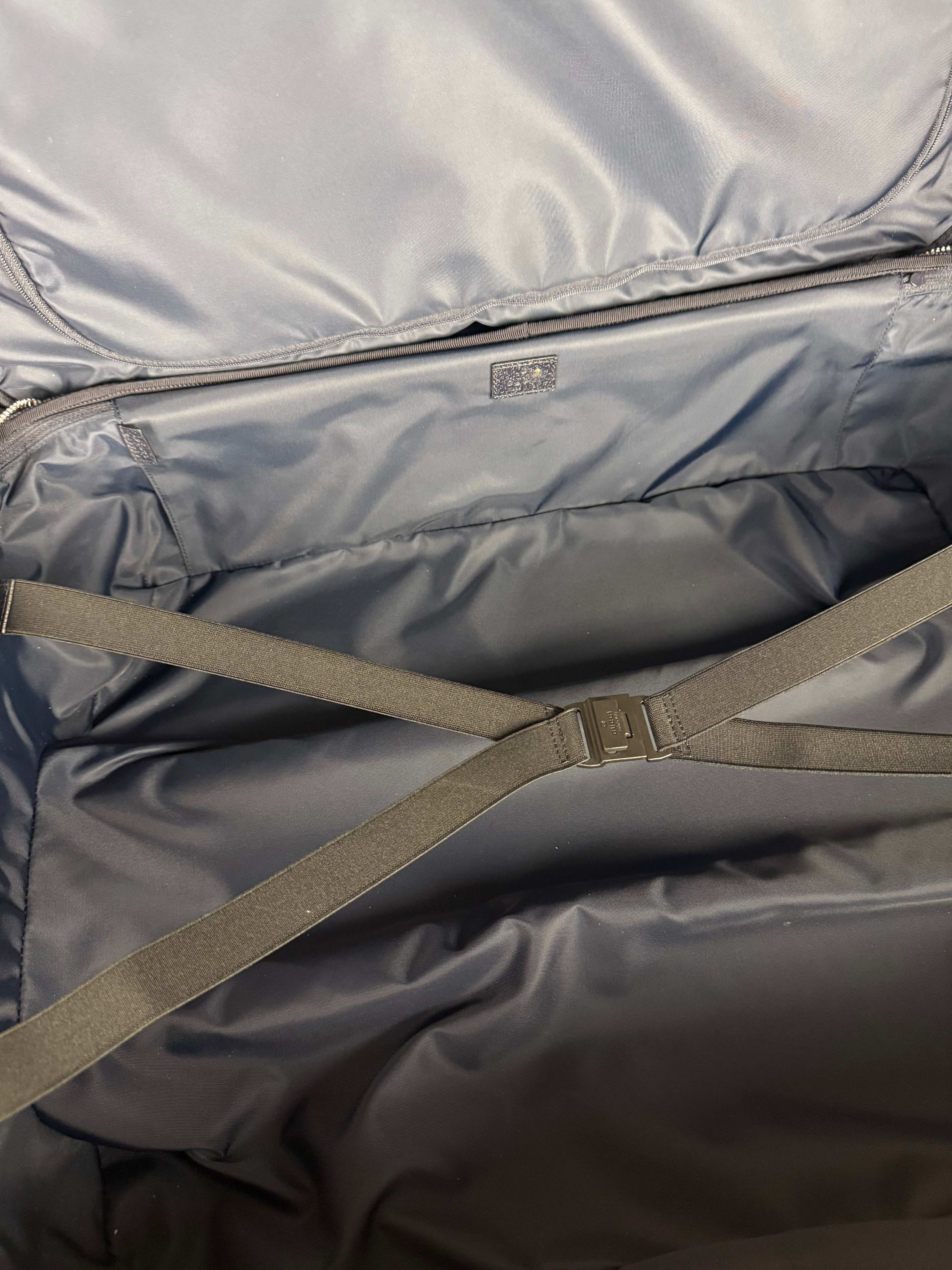 Gucci GG Savoy Navy Medium Trolley Luggage