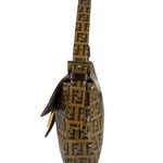 Fendi FF PVC Coated Sequin Buckle Baguette