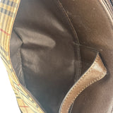 Burberry Brown Leather House Shoulder Bag