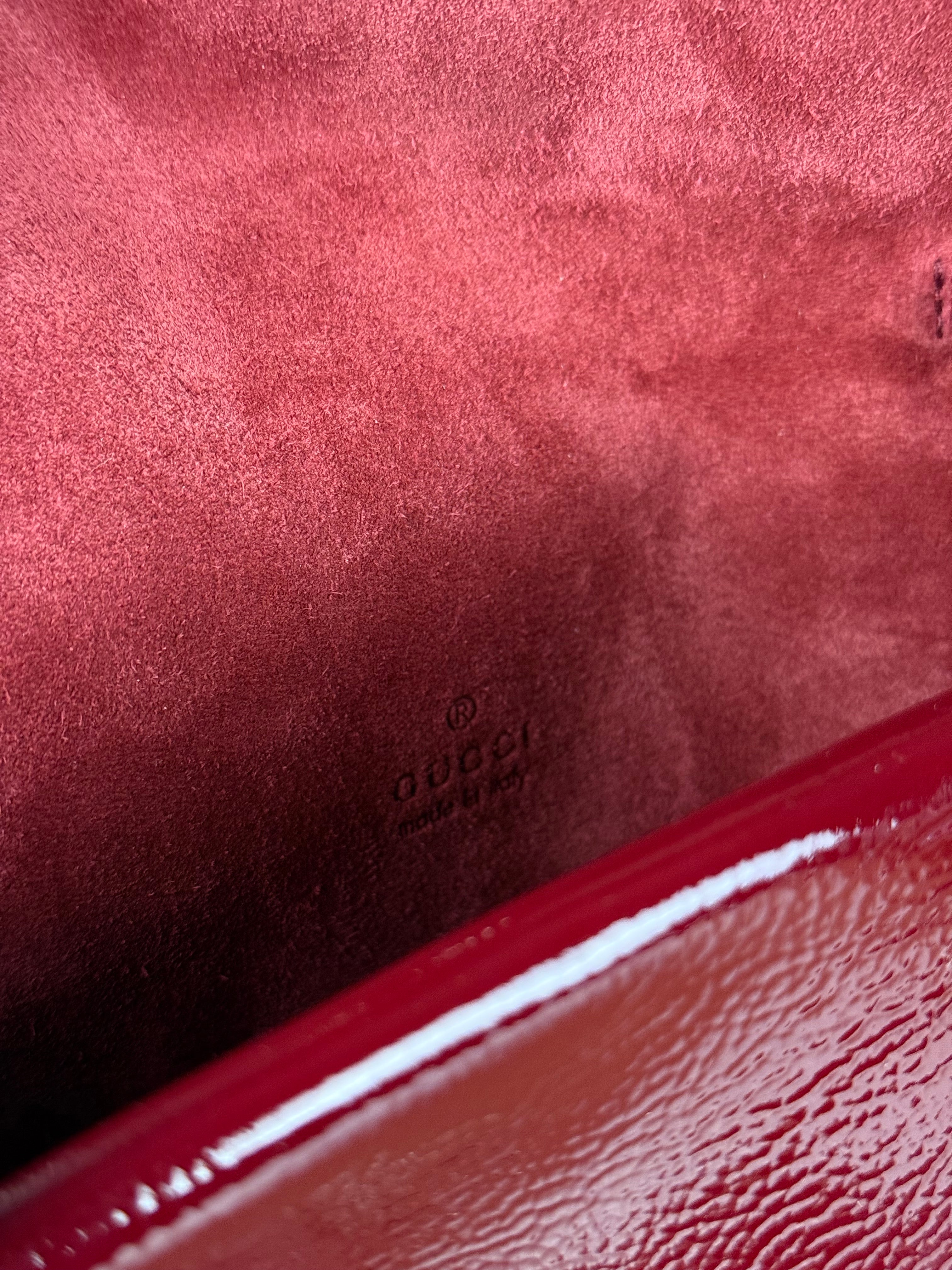 Gucci Dionysus Super Mini Dark Red