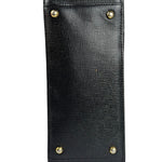 MCM Black Saffiano Leather Handbag
