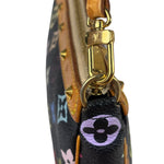 Louis Vuitton x Takashi Murakami Black Monogram Pochette