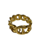 Christian Dior Gold Tone Star Charm & Ring