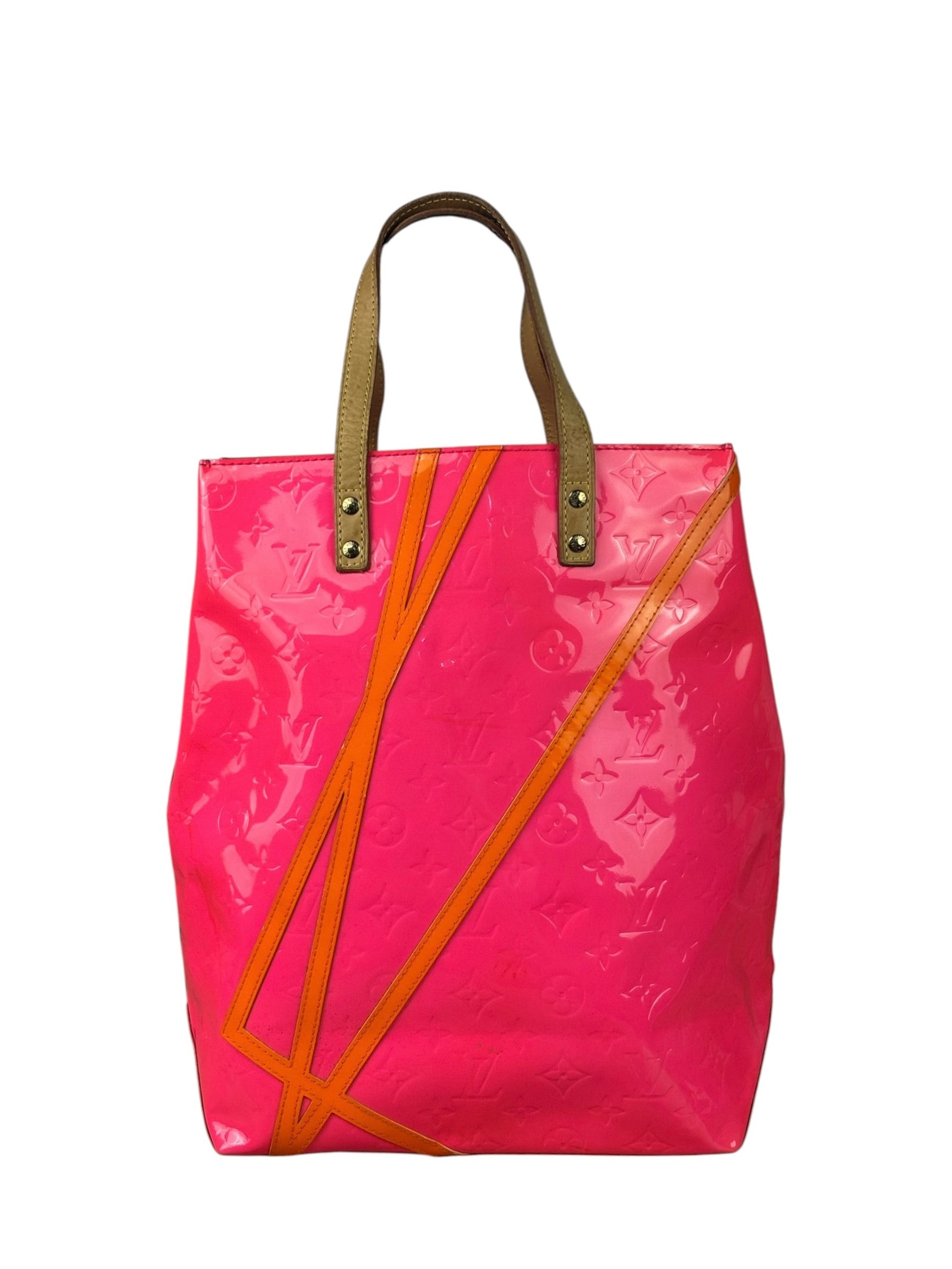 Louis Vuitton x Robert Wilson Fluo Pink Reade Vernis Tote