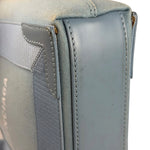 Balenciaga Light Blue Leather Trim Cabas XS Tote Bag