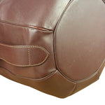 Cartier Vintage Burgundy Leather Must De Cartier Bucket Bag