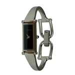Gucci 1500L Black Dial Bangle Band