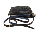 Gucci Glossy Grey Patent Leather Soho Disco Crossbody Bag