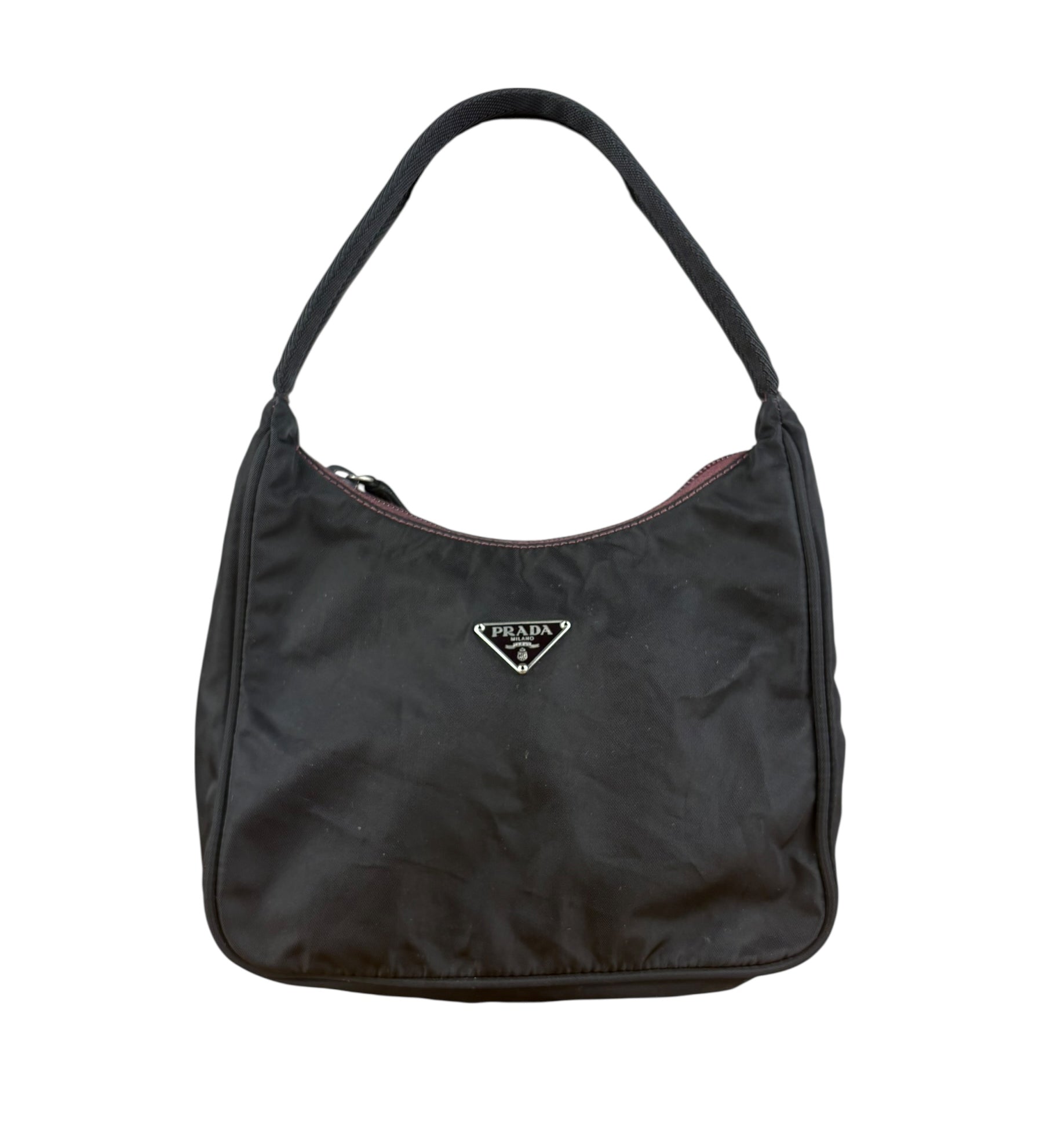 Prada Black Nylon Pochette (recolored)