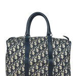 Christian Dior Vintage Navy Trotter Boston Bag