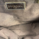 Balenicaga Brown Leather Whistle Handbag