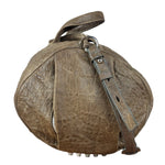 Alexander Wang Tan Beige Leather Rocco Satchel Two-Way Bag