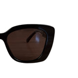 Chanel Rhinestone Logo Square Sunglasses