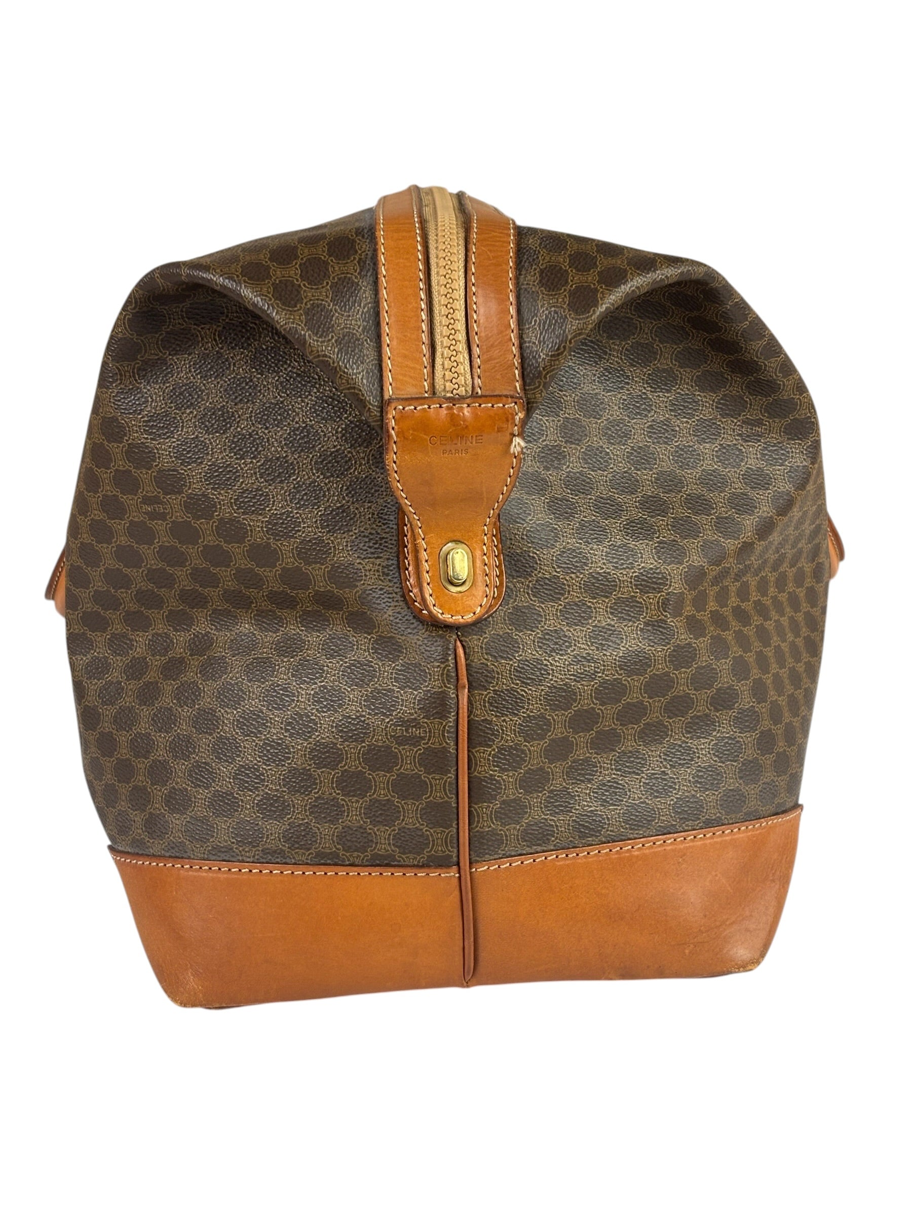Celine Vintage Macadam Duffle Bag