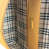Burberry Brown Leather Shoulder Bag
