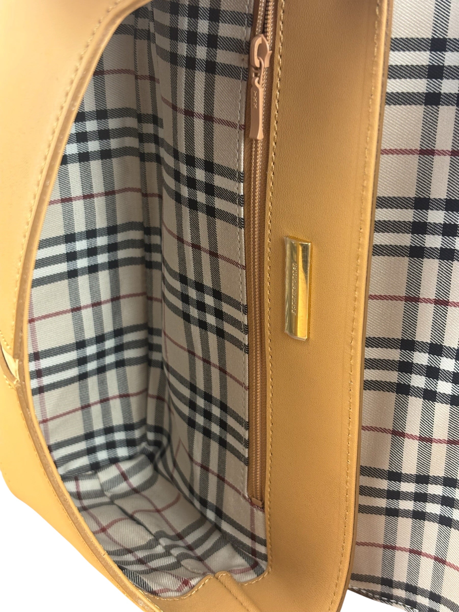 Burberry Brown Leather Shoulder Bag