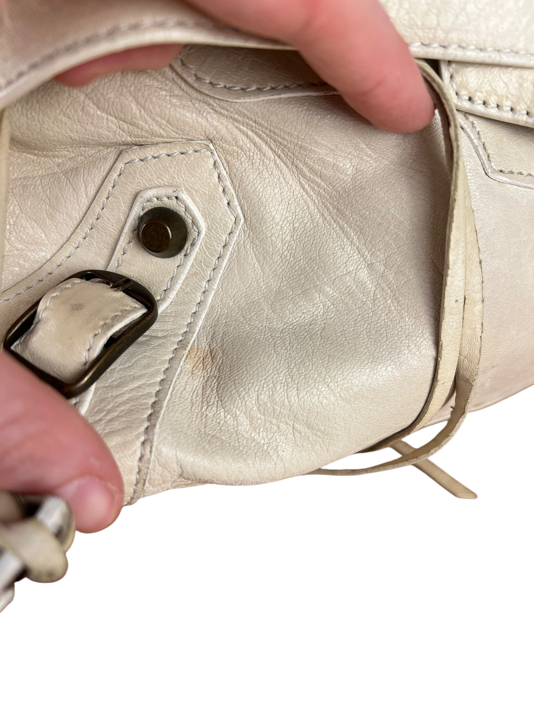 Balenciaga Beige Twiggy Le City Bag