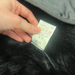 Vintage Black Fur Lined Suede Long Coat