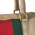 Gucci Vintage Canvas Duffle Bag