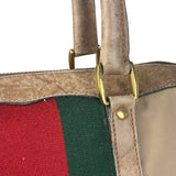 Gucci Vintage Canvas Duffle Bag