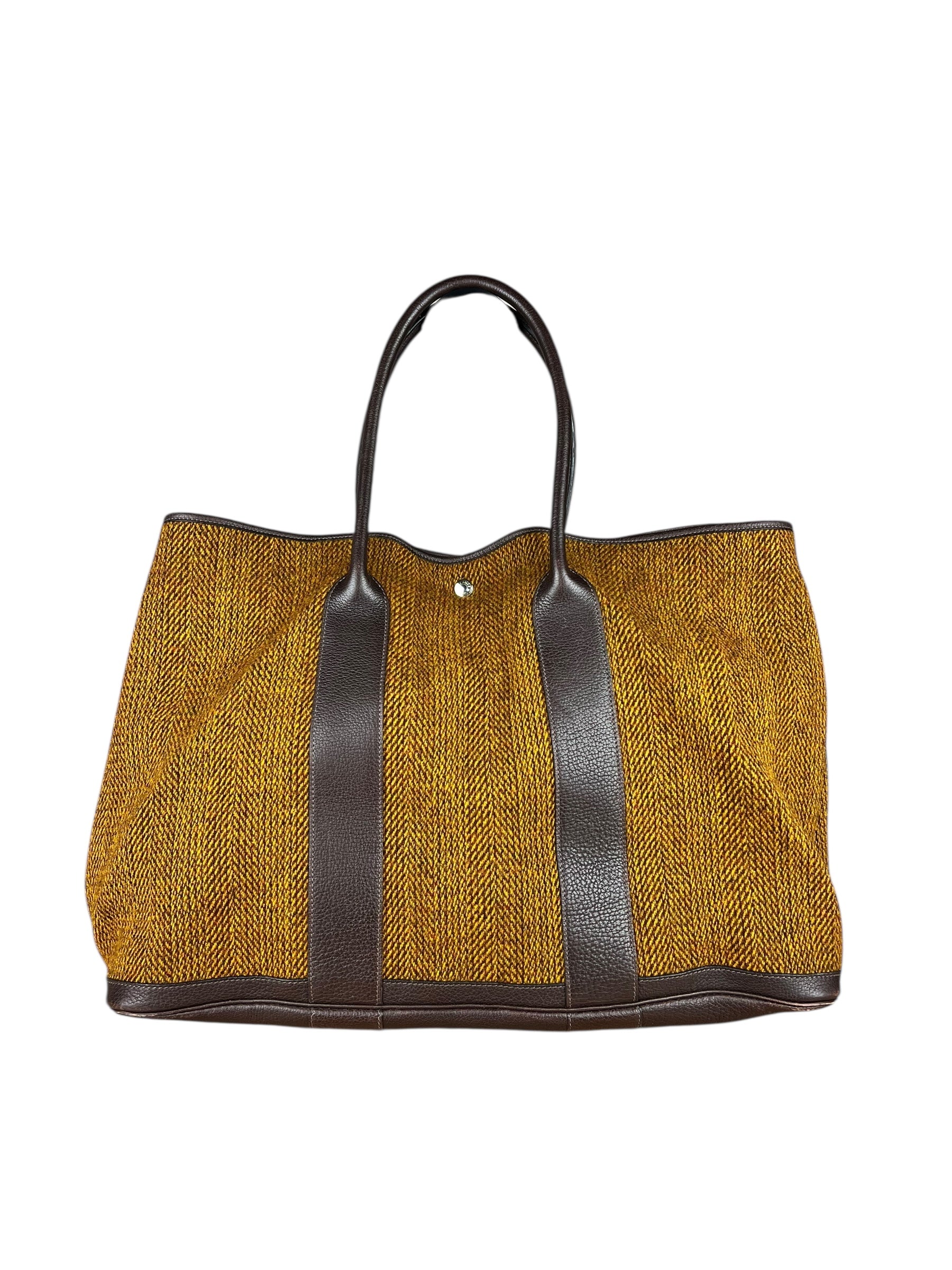 Hermes Garden Party 49 Brown Tweed 2003