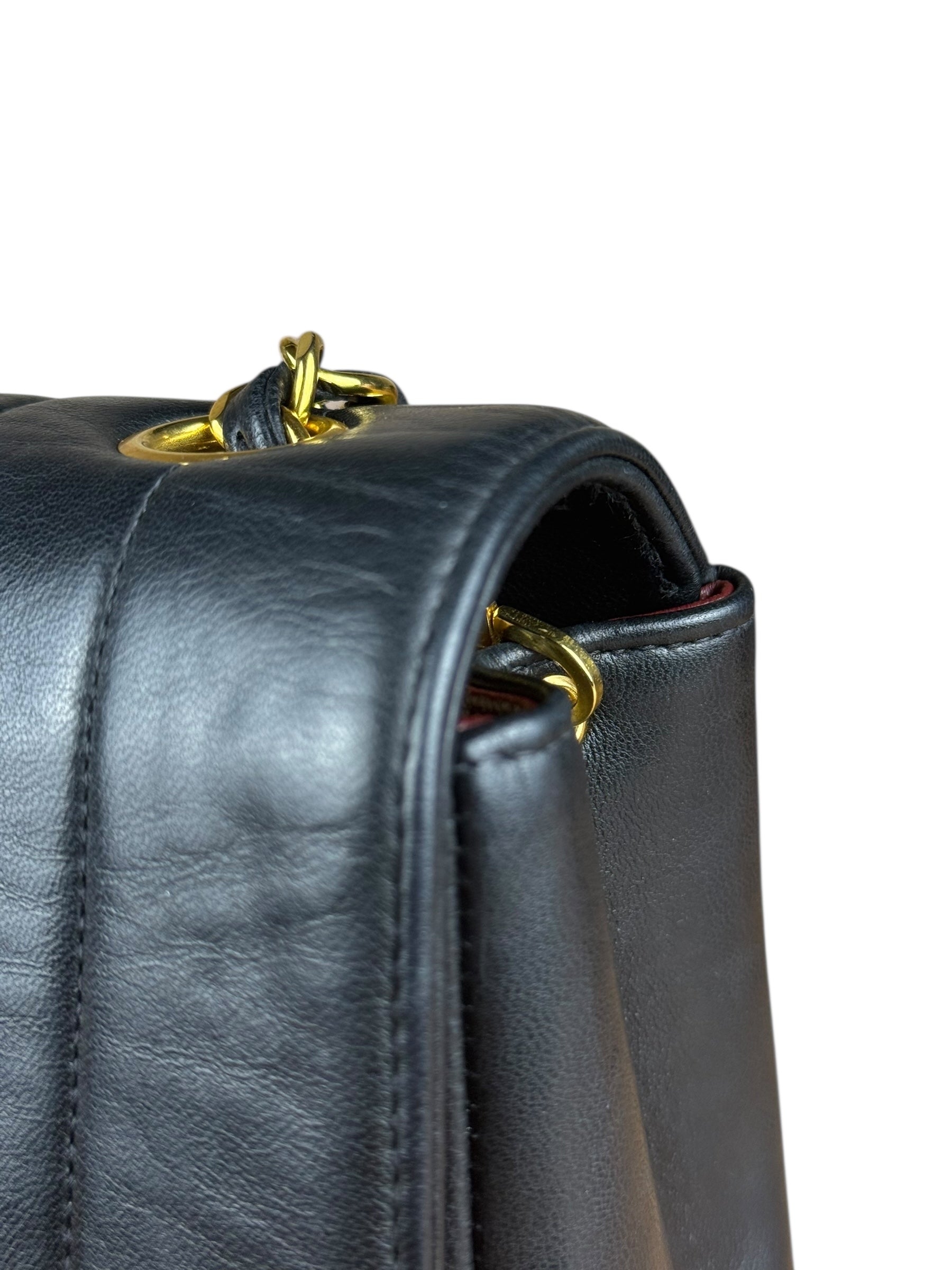 Chanel CC Vertical Quilt Lambskin Flap Bag 2016