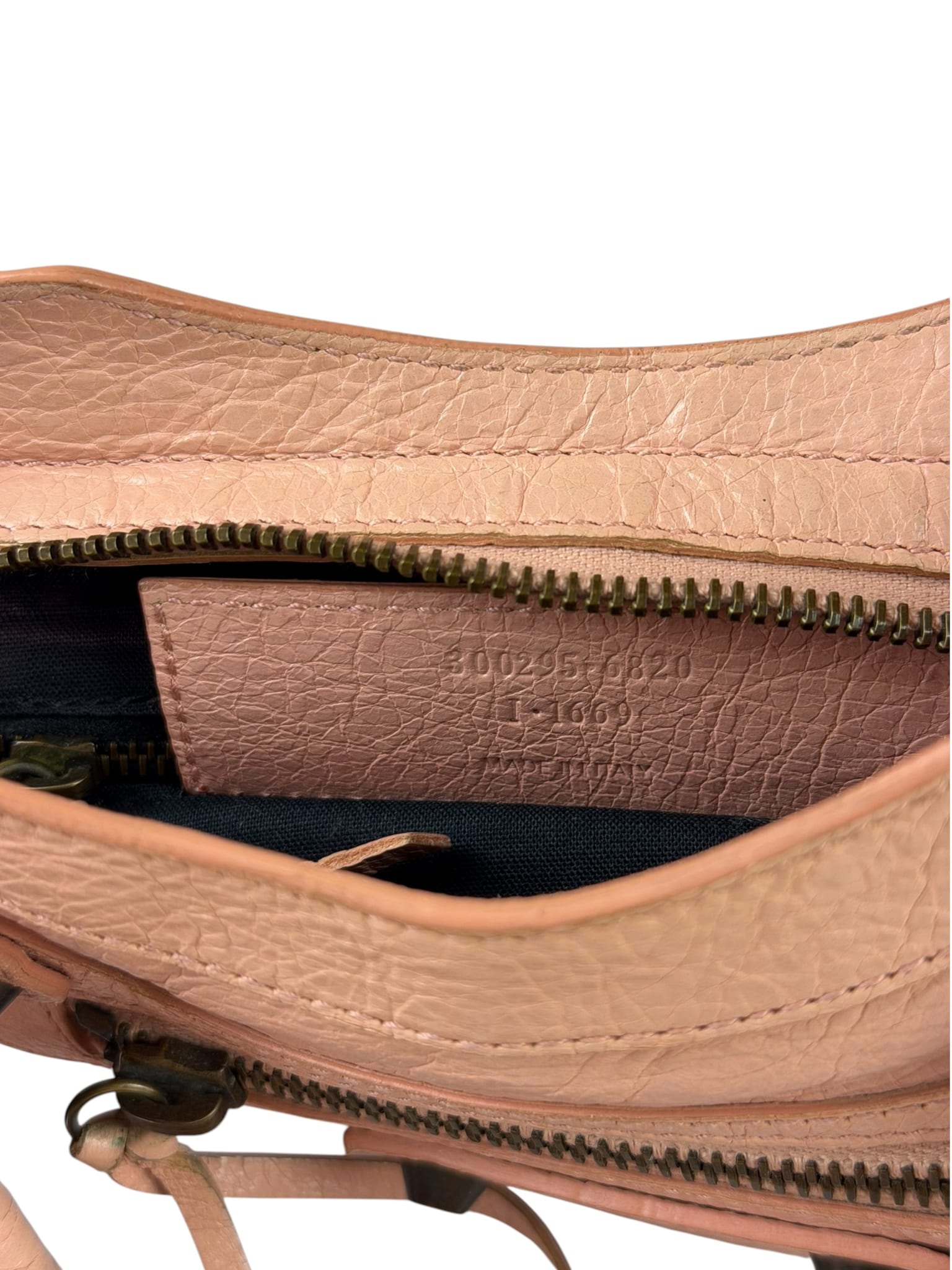 Balenciaga Rose Peach Le City Two-Way Bag