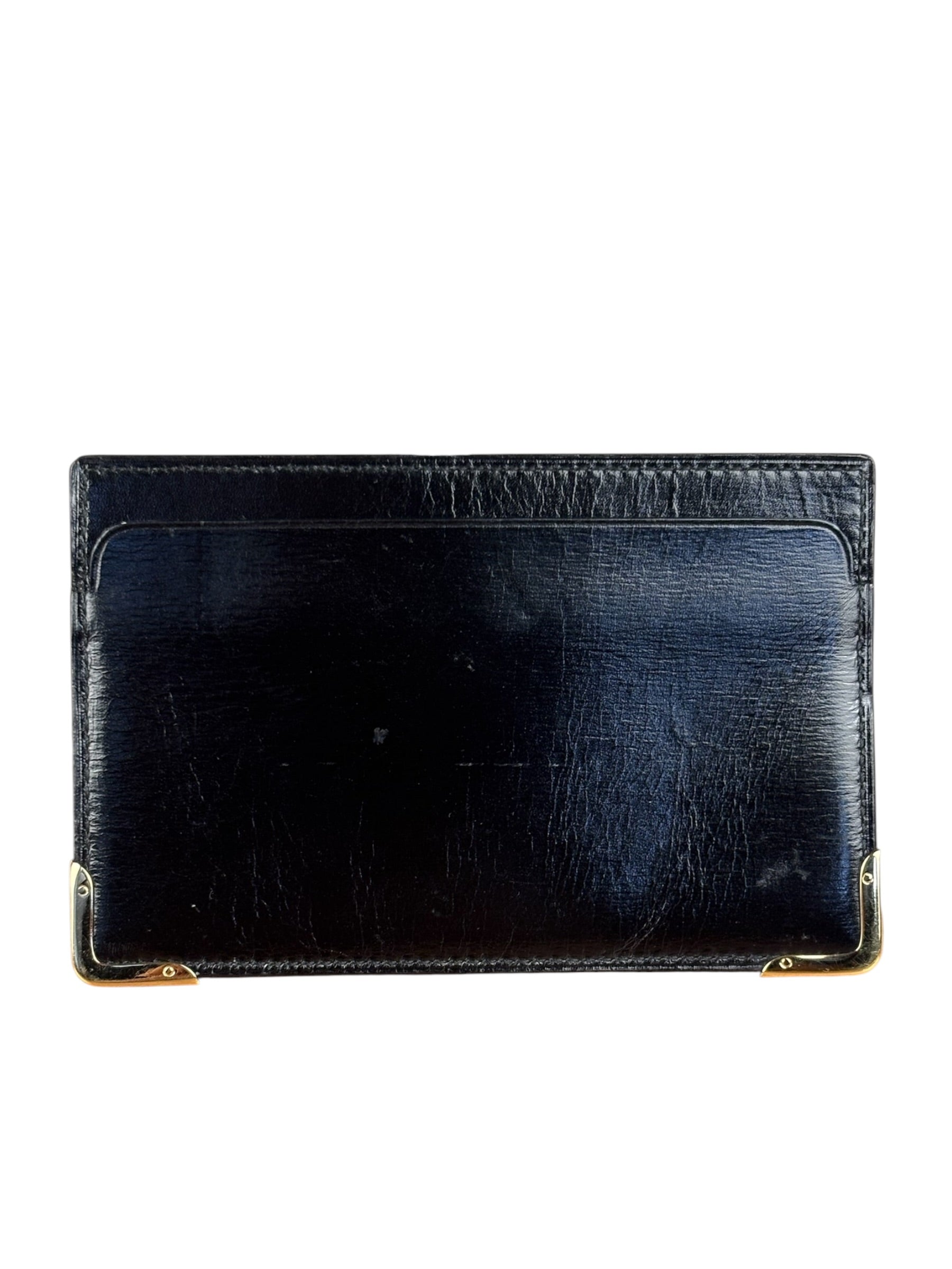 Gucci Black Leather Card Holder