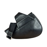 Christian Dior Black Calfskin Galaxy Saddle Messenger Bag