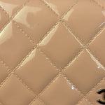 Chanel Pink Patent Quilted Wallet on Chain Bag 2012