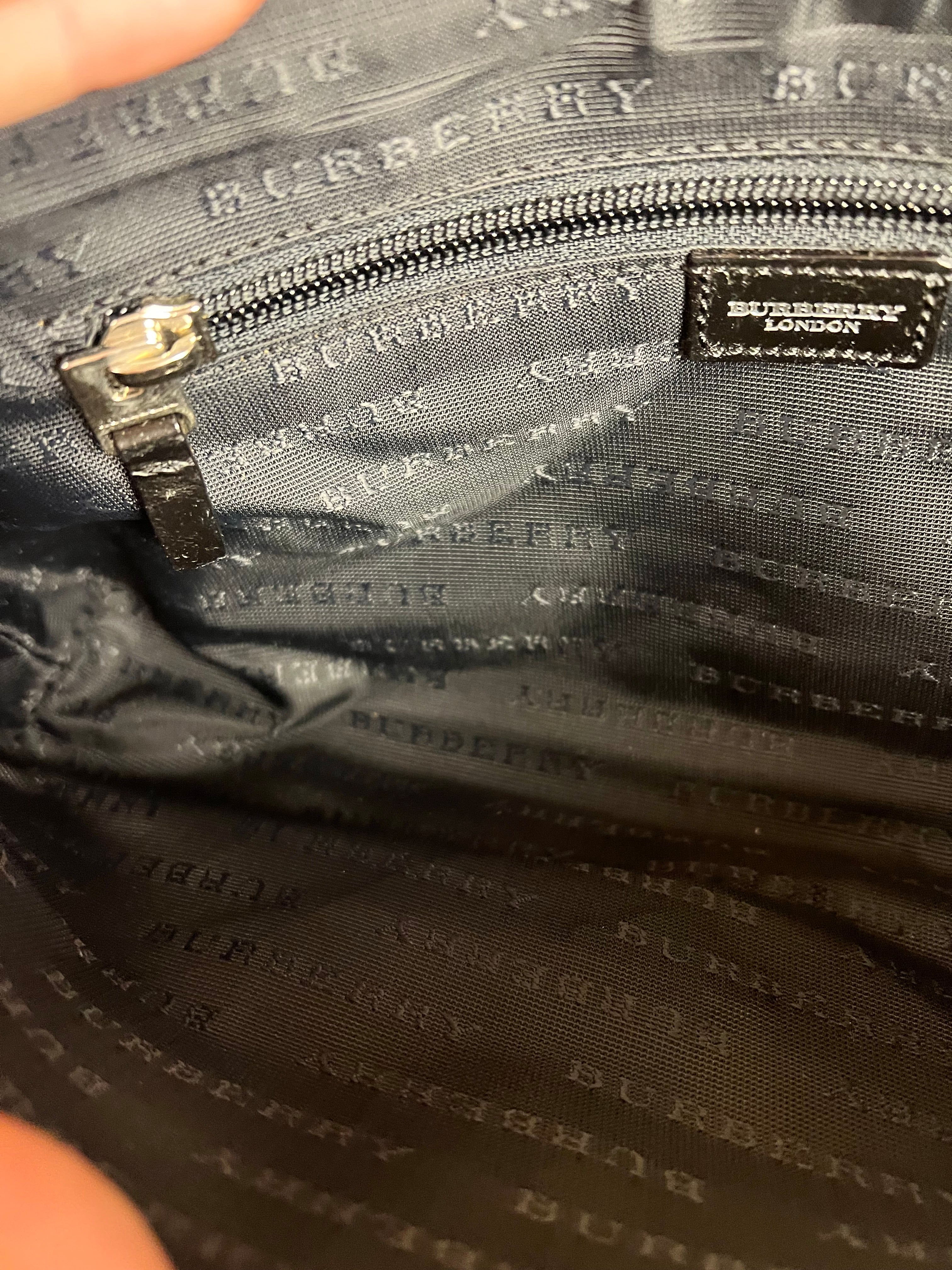 Burberrys Nova Check Flap Shoulder Bag