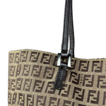 Fendi Vintage FF Canvas Tote Bag