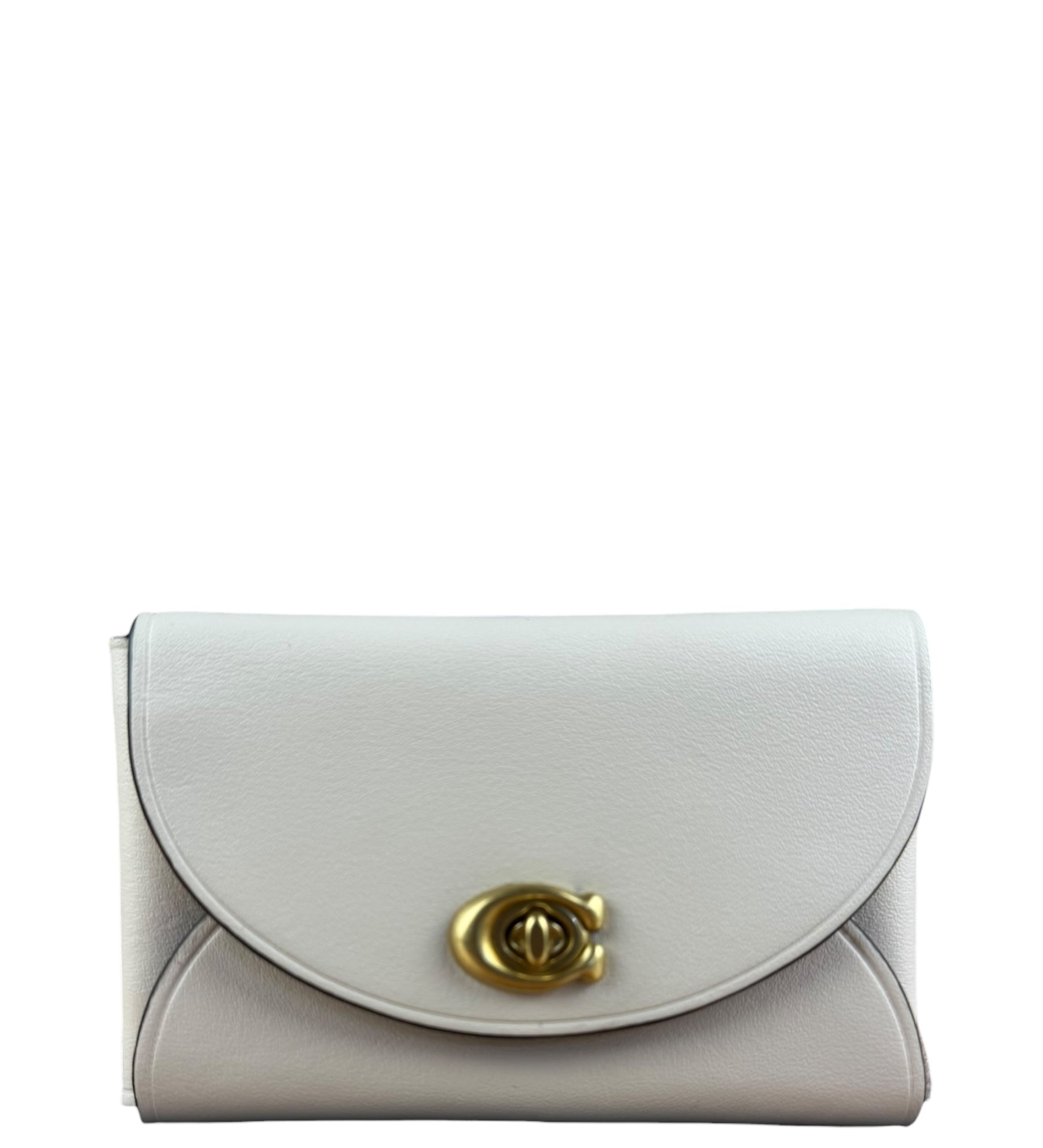 Coach Ivory Leather Cardholder
