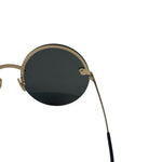 Versace Black MOD.2176 Circular Sunglasses