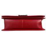 Chanel 2015 Red Medium Boy Bag