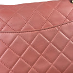 Chanel Pink Quilted Lambskin Timeless Chain Shoulder Bag 2010